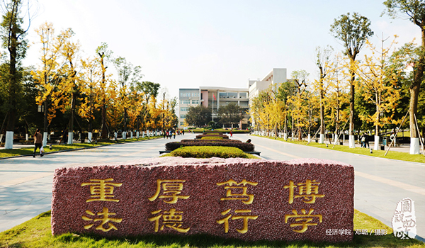 西政渝北校区法学大道